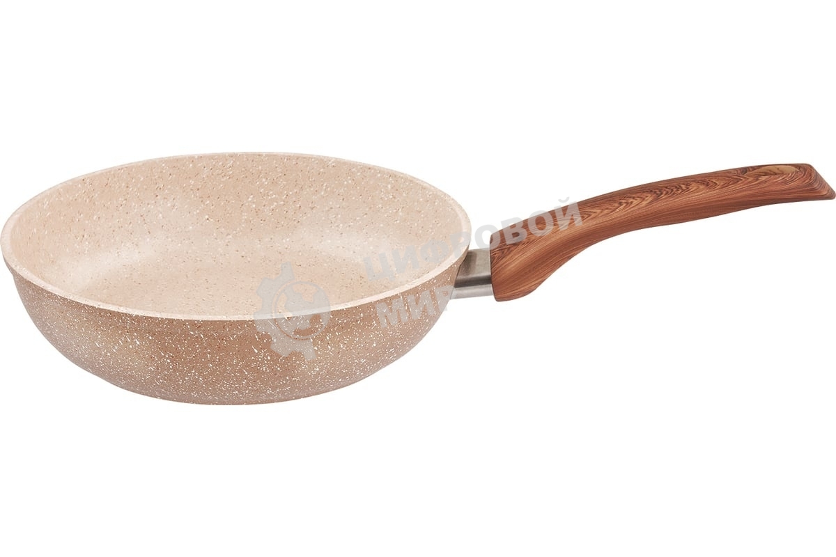 Сковорода ТРАДИЦИЯ ТМИ2261И а/пр литая 26см Миндаль