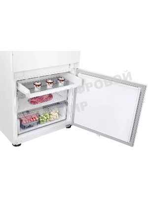 Встраиваемый холодильник Samsung BRB38G705EWW, ВхШхГ 193.5x69x55 см, объем 389 (289+100) л, Twin Cooling, зона свежести, режим 