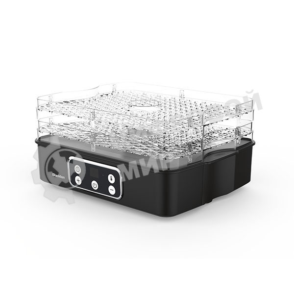 Сушилка для овощей и фруктов Blackton Bt FD1112 Black, Мощность 240 Вт, Регулировка температуры 35-70 °С, Таймер 1-72 часа
