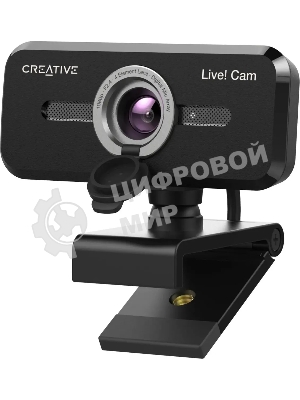 Веб-камера Creative Live! Cam Sync 1080p V2 1920x1080, 30 кадр/с, USB Type-A, микрофон, шторка приватности, универсальное крепление