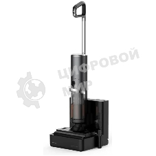 Пылесос вертикальный моющий Deerma DEM-VX900W серый, питание от аккумулятора, 160 Вт, уборка сухая/влажная, пылесборник 0.85 л, работа от АКБ max 40 мин.
