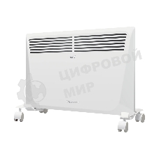 Конвектор электрический Ballu Enzo BEC/EZER-1500 белый, 1500 Вт, 20 м2, термостат, дисплей