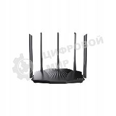 Двухдиапазонный гигабитный Wi-Fi 6 роутер Tenda TX12 Pro AX3000, до 574 Мбит/с на 2,4 ГГц + до 2402 Мбит/с на 5 ГГц