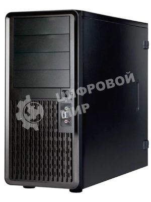 Компьютерный корпус Midi Tower InWin PE689 Black 750W P75F 80plus Gold USB3.0*2+A(HD)+front fan 120мм*1+rear fan 120мм*1+ 2*2SATA+1*1SATA+Intrusion Switch/holes for SL20” RACKMOUNT