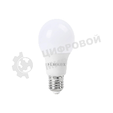 Лампа светодиодная EUROLUX LL-E-A60-11W-230-4K-E27 груша