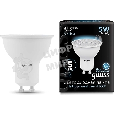 Лампа светодиодная Gauss 101506205LED MR16 GU10 5W 4100K