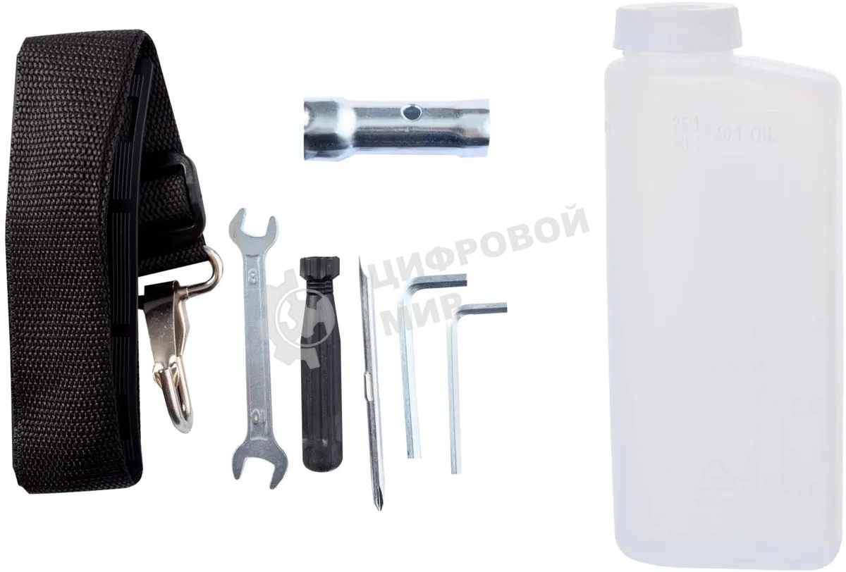 Триммер бензиновый RedVerg Gb52C. 2,2кВт/3,0л.с; 51,7 куб.см, прямая неразъемная штанга, велосипедная рукоятка, диск 3х лоп.- 255х25,4