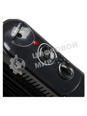 Обогреватель масляный Ресанта ОМПТ-7НЧ (7 секций) черный, 1500 Вт, 15 м2, термостат 67/3/13