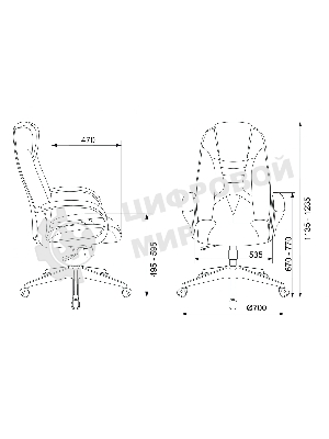 Кресло Бюрократ Zombie 8 белый/черный, экокожа, 120 кг, механизм качания