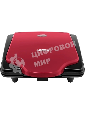 Вафельница ARESA W-603 (AR-2801)(Мощность 700 Вт. Материал корпуса - термостойкий пластик. Высококачественное антипригарное покрытие. 2 вафельные формы. Защита от перегрева. Световой индикатор питания. Световой индикатор нагрева и готовности к выпеканию.)