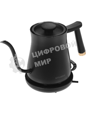 Чайник электрический Hyundai HYK-S5500 0.7 л, 1000 Вт, черный