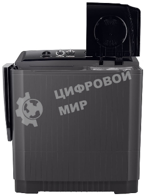 Стиральная машина LG P861RONT, черный, загрузка вертикальная 7 кг