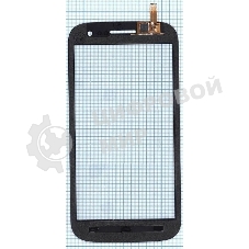 Сенсорное стекло (тачскрин) для Micromax Canvas HD A116, черное