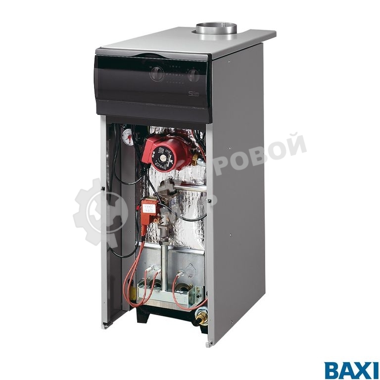 Котел газовый напольный BAXI SLIM 1.400iN 6E без дымового колпака (Не забыть выписать KHW71406881)