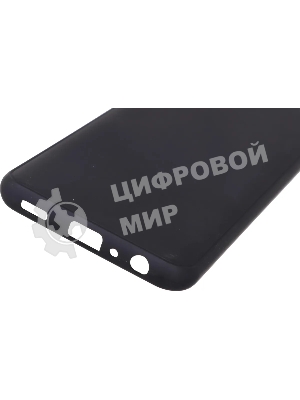 Чехол (клип-кейс) BoraSCO Silicone Case для Samsung Galaxy A03 Core черный (матовый)