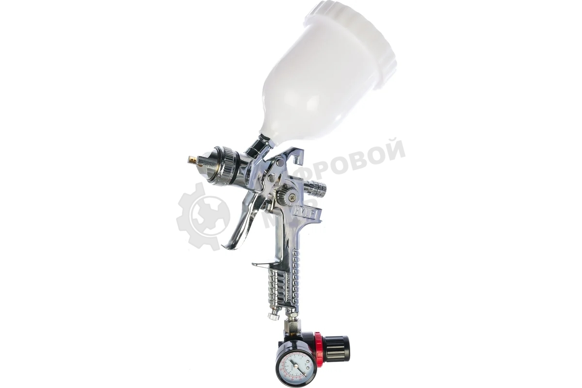 Краскопульт FUBAG GS180/1.4 HVLP+редуктор 180л/мин 3.5бар верхний бачок 0.6л 1.4мм