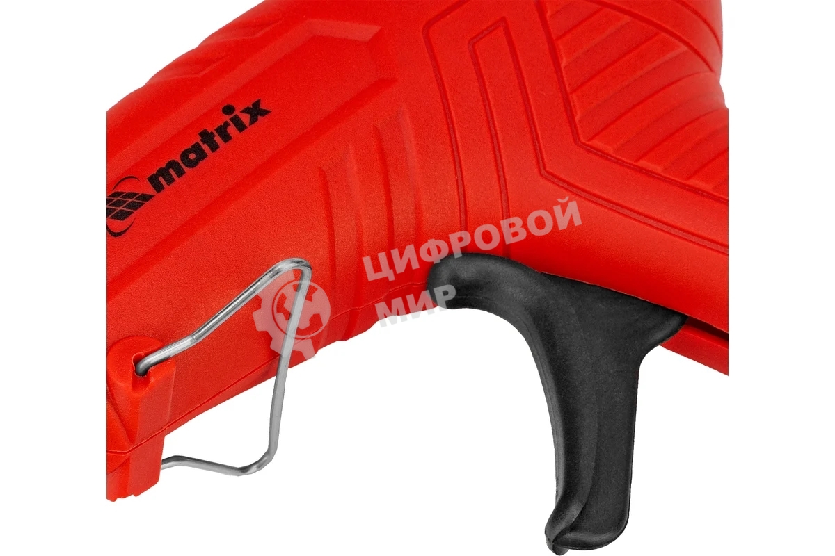 Клеевой пистолет Matrix, 11 мм, 25 (80) Вт, 16 г/мин