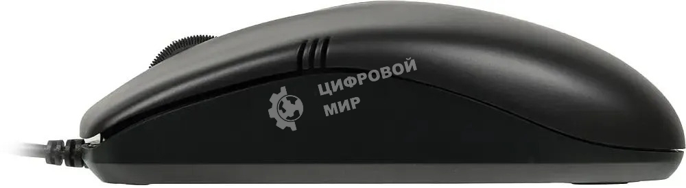 Мышь проводная A4Tech OP-530NU черный, 1200 dpi, USB, кнопки - 3