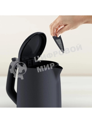 Чайник электрический Moulinex BY2M0810 1.7 л, 2400 Вт, черный