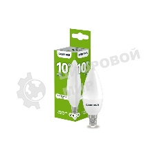 Лампа светодиодная GENERICA LL-C35-10-230-40-E14-G C35 10 Вт свеча 4000К E14 230В