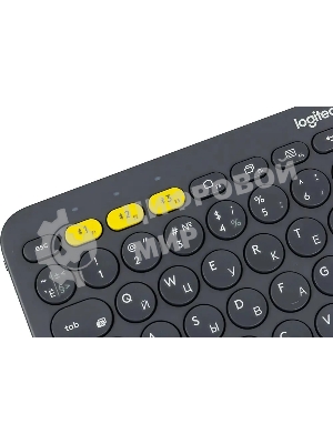 Клавиатура беспроводная Logitech K380, Bluetooth, темно-серый