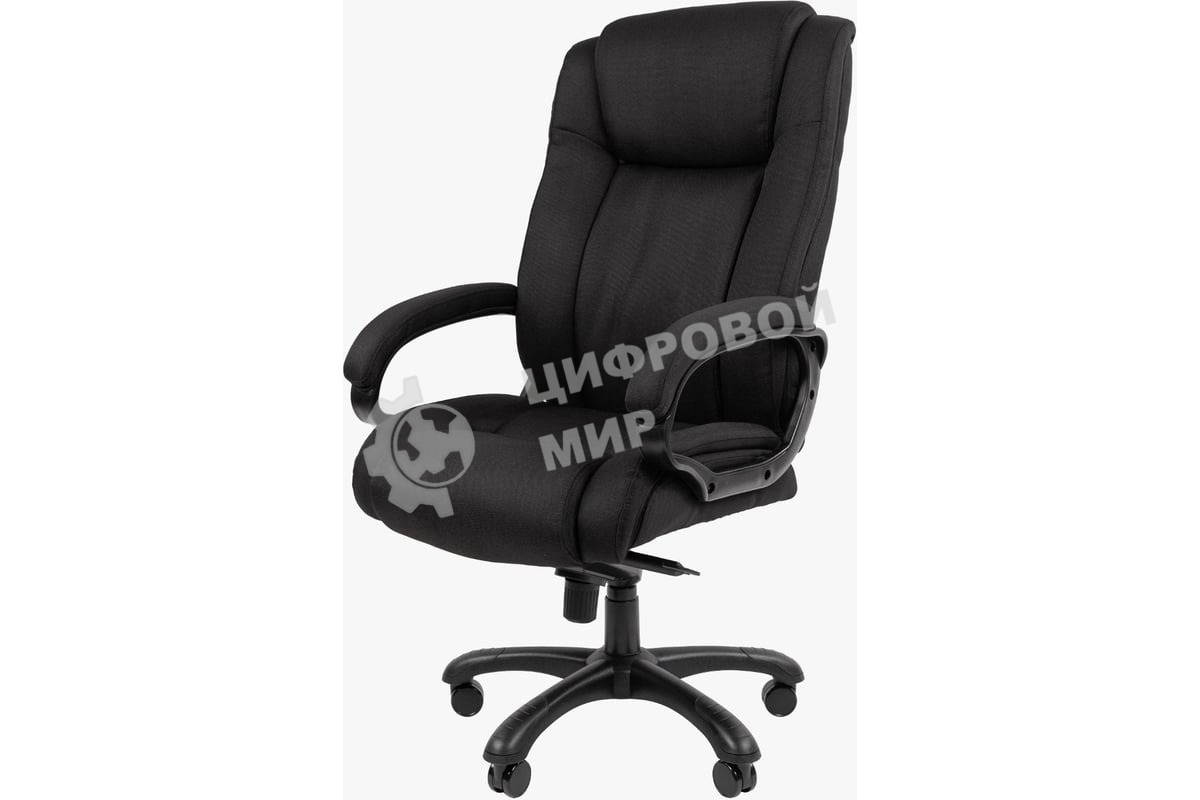 Кресло компьютерное Chairman 410 ткань SX черный, мультиблок Россия