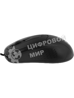 Мышь проводная Defender Standard MB-580 черный, 1000 dpi, USB, кнопки - 3