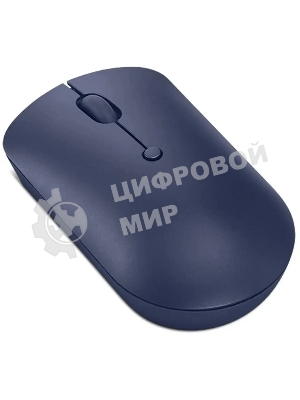 Мышь беспроводная Lenovo 540 темно-синий, 2400 dpi, радиоканал, USB-C, кнопки - 4
