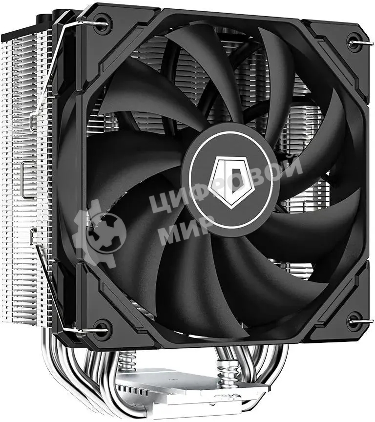 Устройство охлаждения(кулер) ID-Cooling SE-224-XTS Soc-AM5/AM4/1200/1700/1851 серебристый/черный 4-pin 29dB Al+Cu 220W 650gr Bulk (SE-224-XTS BULK)