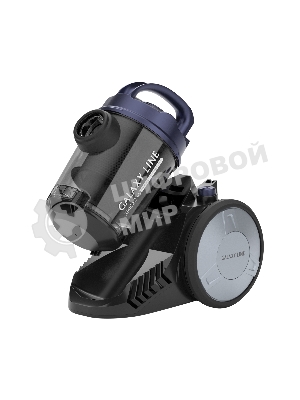 Пылесос Galaxy GL 6226 черный/синий, 320/2400 Вт, уборка сухая, пылесборник контейнер 2 л