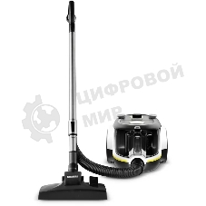 Пылесос Karcher VCC 4 CycloneX белый/черный, 800 Вт, уборка сухая, пылесборник контейнер 1,5 л