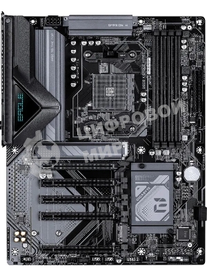 Материнская плата Gigabyte B550 X EAGLE WIFI6E, AM4, AMD B550, 4xDDR4, 4xSATA 6Gb/s, 2xM.2, 1xPCIe 4.0 x16, 4xPCIe 3.0 x1, 1xHDMI, 1x 2.5Gb LAN, 4xUSB 2.0, 3xUSB 3.2 Gen 1, 1xUSB 3.2 Gen 2, 1xUSB Type-C, 3x3.5 мм, 7.1, ATX