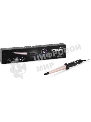 Щипцы для завивки волос Hyundai H-HC1410 черный, 13-25 мм, 200 °C, 6 режимов