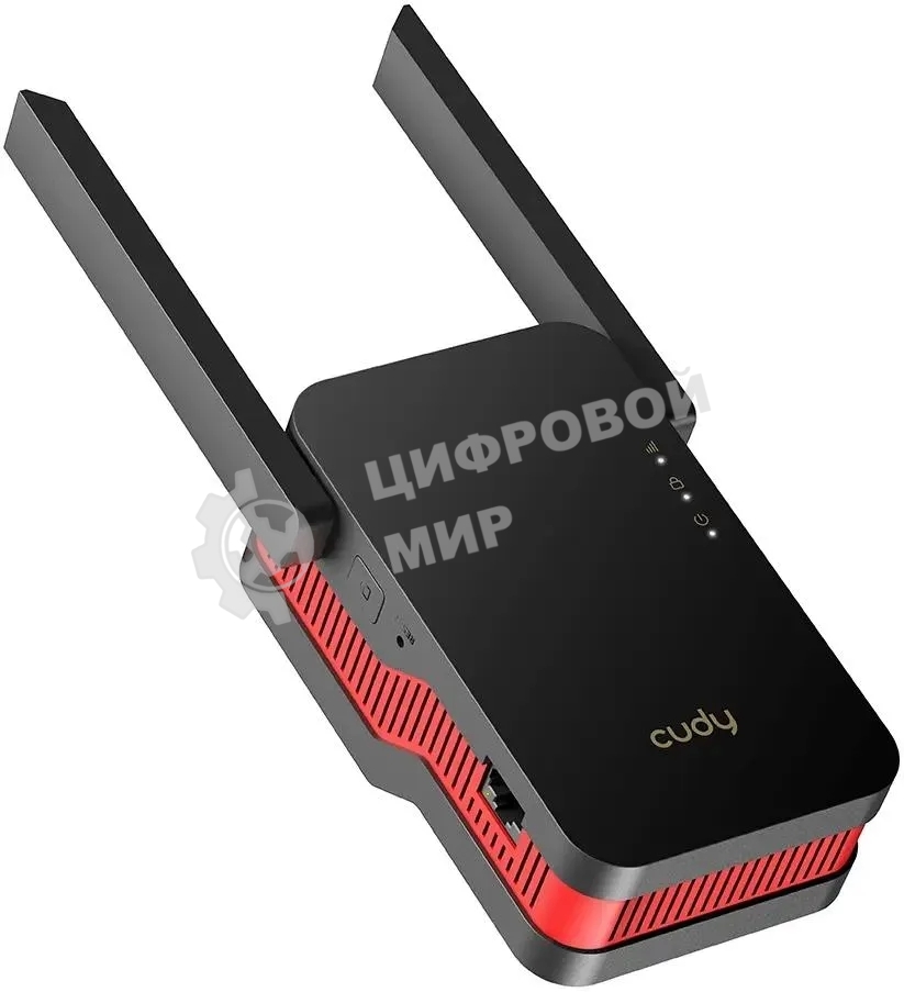 Повторитель беспроводного сигнала Cudy RE3000 AX3000 Wi-Fi черный
