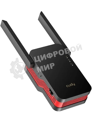 Повторитель беспроводного сигнала Cudy RE3000 AX3000 Wi-Fi черный