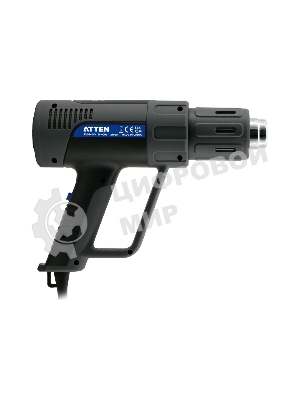 Фен технический ручной цифровой Atten ST-2308 230В, 2100 Вт, 50-650℃, светодиодное меню