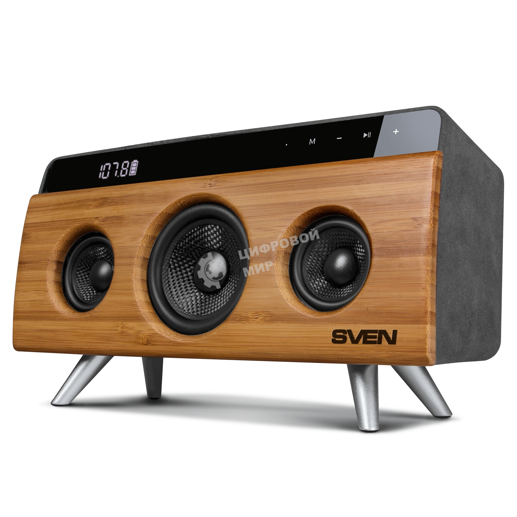 Мобильные колонки Sven HA-930 2.1 бамбук