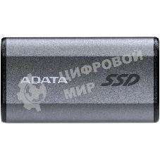 Внешний SSD ADATA Elite SE880, 4TB, USB 3.2 Gen 2x2 Type-C, R/W 2000/2000, серый