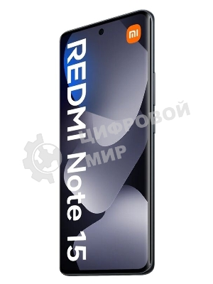 Смартфон Redmi Note 15 RU 6/128Gb черный
