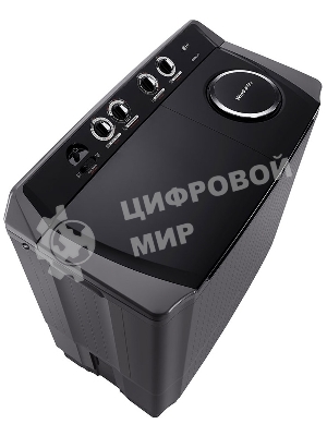 Стиральная машина LG P861RONT, черный, загрузка вертикальная 7 кг