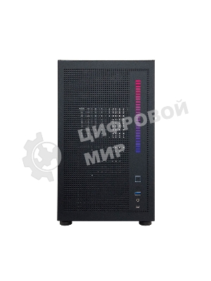 Компьютерный корпус 1STPLAYER MIKU Mi6, Mini-Tower, чёрный