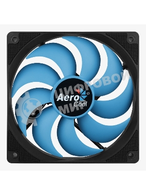 Вентилятор для корпуса AeroCool/Formula Motion 12 Plus черный, 120 мм, 1200 об/мин, 22.1 дБ, 3 pin