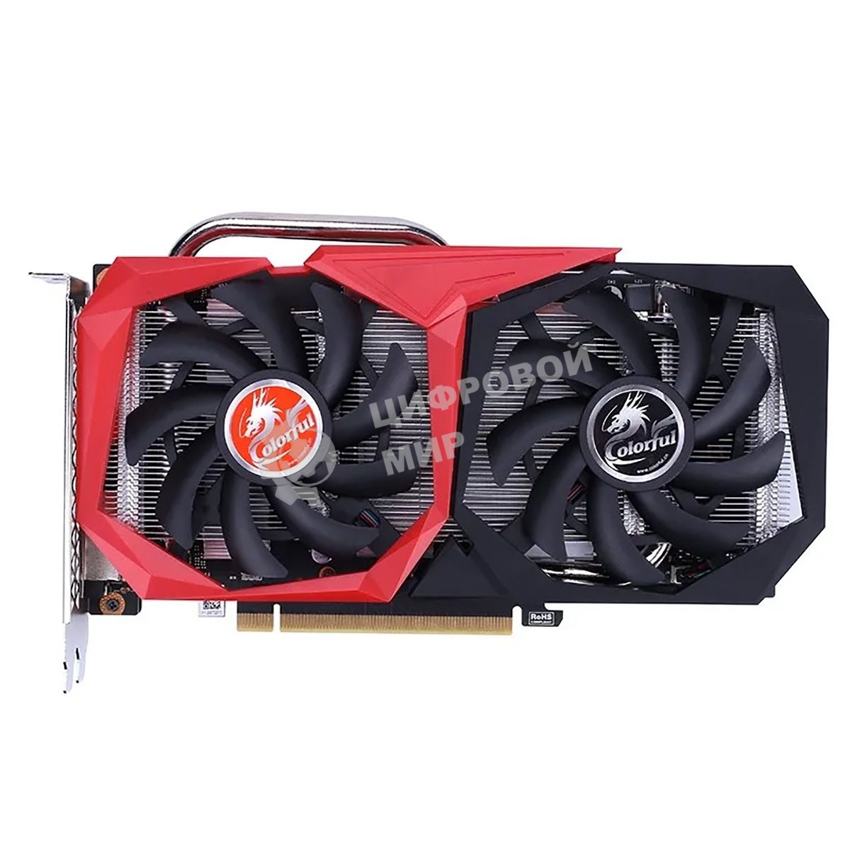 Видеокарта Colorful GTX 1650 EX 4GD6-V 4GB GDDR6 128bit DVI PD HDMI 2FAN RTL