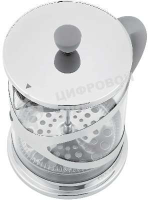 Френч-пресс Rondell Crystal Grey RDS-1669 (ST) стальной