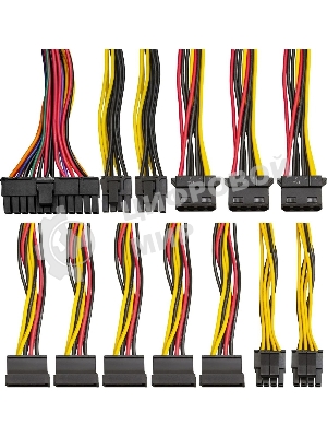 Блок питания ExeGate 800NPXE, 800W, (ATX, PPFC, PC, 12cm fan, 24pin, (4+4)pin, 2xPCI-E, 5xSATA, 3xIDE, черный, кабель 220V в комплекте 1,8м)