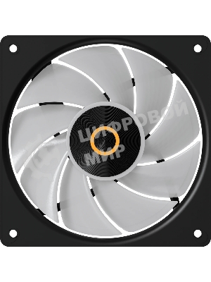 Вентилятор для корпуса Ocypus Gaммa F12 Elite BK ARGB 3 IN 1, 120x120x25мм, 4-PIN PWM, 600-1800 RPM, 26 DBA MAX, HYDRO BEARING