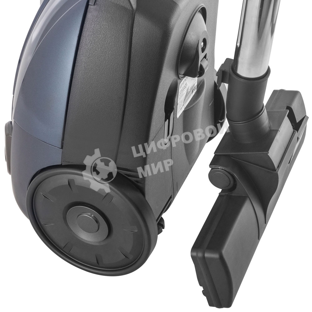 Пылесос Endever SkyClean VC-252 синий/серый, 350/1800 Вт, уборка сухая, пылесборник мешок 2.5 л