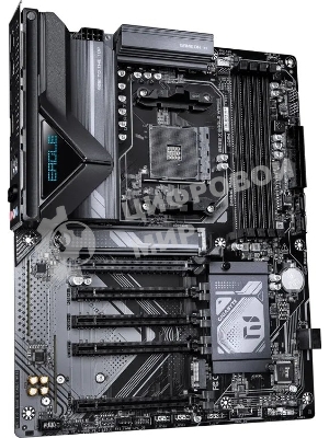 Материнская плата Gigabyte B550 X EAGLE WIFI6E, AM4, AMD B550, 4xDDR4, 4xSATA 6Gb/s, 2xM.2, 1xPCIe 4.0 x16, 4xPCIe 3.0 x1, 1xHDMI, 1x 2.5Gb LAN, 4xUSB 2.0, 3xUSB 3.2 Gen 1, 1xUSB 3.2 Gen 2, 1xUSB Type-C, 3x3.5 мм, 7.1, ATX
