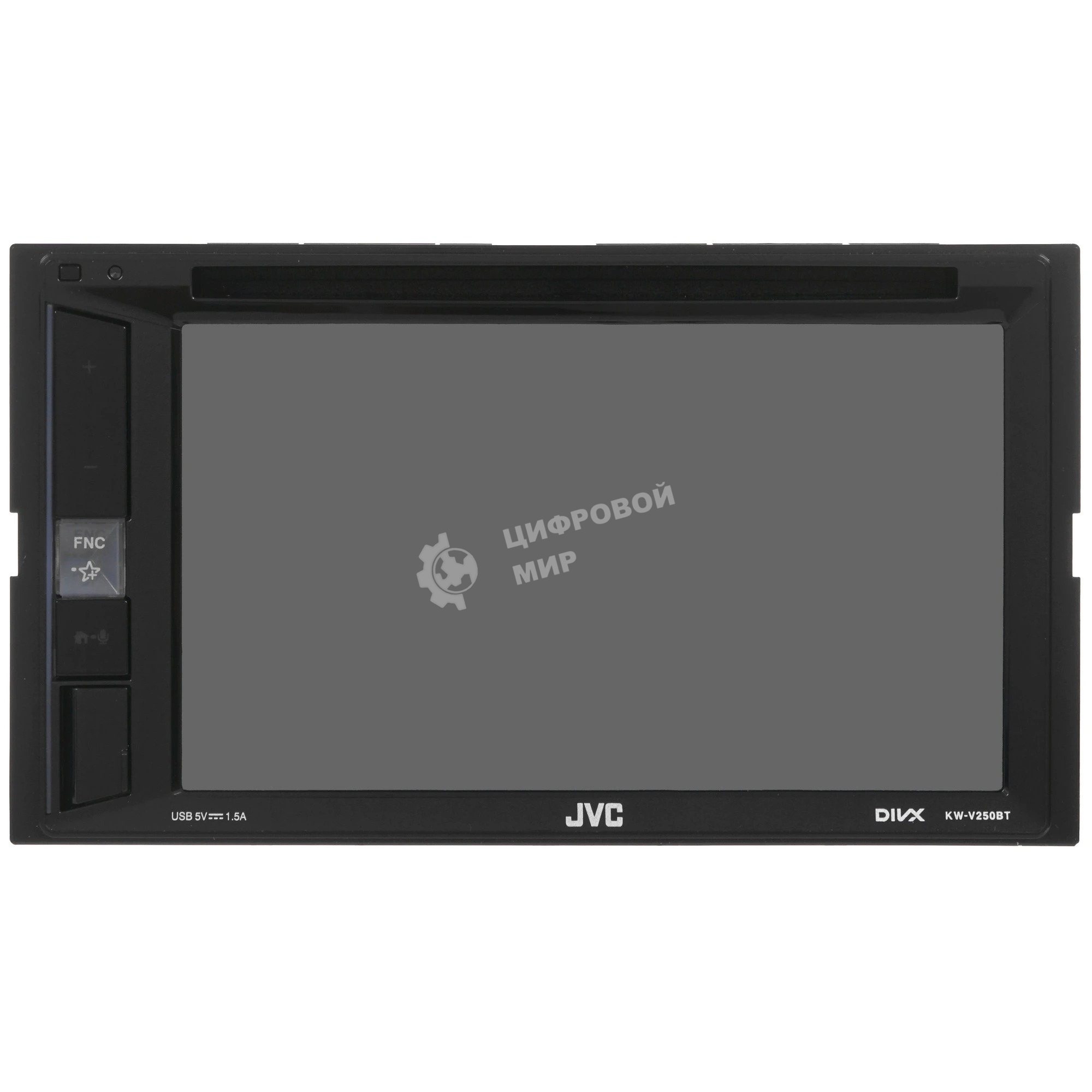 Автомагнитола CD DVD JVC KW-V250BTM 2DIN 4x50Вт