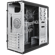 Компьютерный корпус Miditower ExeGate CP-606U-UNS450 (ATX, БП UNS450 с вент. 12см, 1хUSB/1хUSB 3.0, аудио)